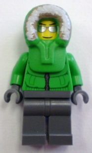 Preowned LEGO® Minifigure – Town cty0252 Ice Fisherman