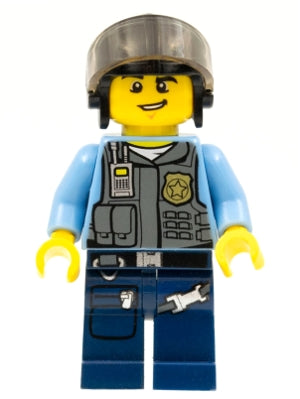 Preowned LEGO® Minifigure – Town cty0361 Police LEGO® City Undercover Elite Police Officer