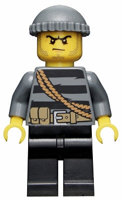 Preowned LEGO® Minifigure – Town cty0364 Police City Burglar Knit Cap