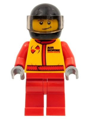 Preowned LEGO® Minifigure – Town cty0385 Monster Truck Driver Racing Suit w/Airborne Spoile