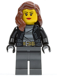 Preowned LEGO® Minifigure – Town cty0451 Police City Bandit Female