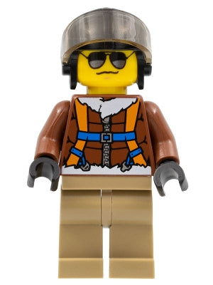 Preowned LEGO® Minifigure – Town cty0490 Arctic Helicrane Pilot