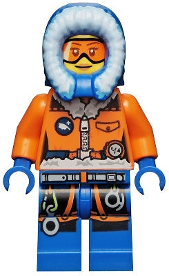 Preowned LEGO® Minifigure – Town cty0491 Arctic Explorer Female