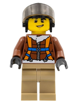 Preowned LEGO® Minifigure – Town cty0495 Arctic Helicopter Pilot