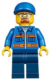 Preowned LEGO® Minifigure – Town cty0520 Snowplow Driver
