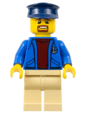Preowned LEGO® Minifigure – Town cty0597 Deep Sea Captain