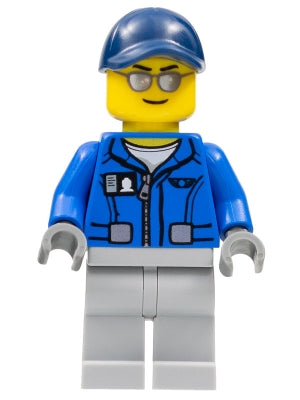 Preowned LEGO® Minifigure – Town cty0604 Deep Sea Seaplane Pilot