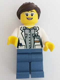 Preowned LEGO® Minifigure – Town cty0680 Volcano Explorer Female Scientist