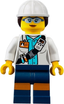 LEGO® Minifigure Town cty0848 Miner Female Scientist