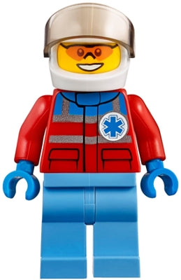 Preowned LEGO® Minifigure – Town cty0858 Helicopter Pilot