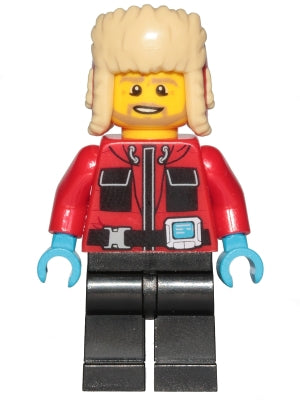 Preowned LEGO® Minifigure – Town cty0905 Arctic Photographer/Biologist