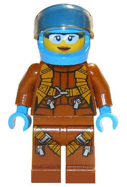 Preowned LEGO® Minifigure – Town cty0924 Arctic Plane/Quadcopter Pilot Female