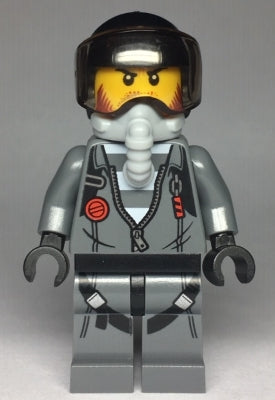 Preowned LEGO® Minifigure – Town cty0993 Sky Police Jail Prisoner Jacket over Prison Stripe