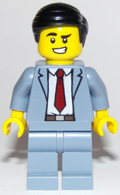 Preowned LEGO® Minifigure – Town cty1100 Slick Salesman