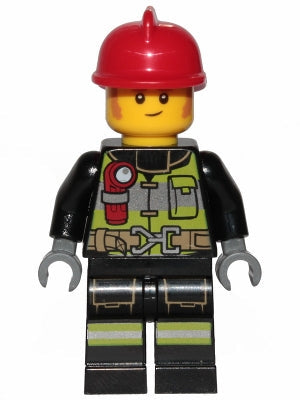 Preowned LEGO® Minifigure – Town cty1105 Fire Fighter Clemmons