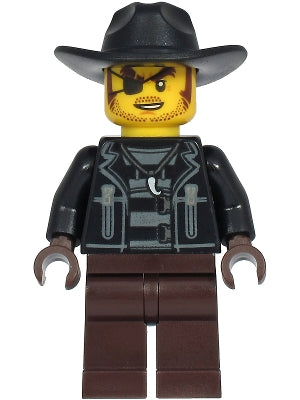 Preowned LEGO® Minifigure – Town cty1130 Police Crook Snake Rattler