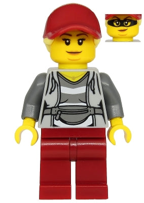 LEGO® Minifigure Town cty1136 Police Crook Big Betty