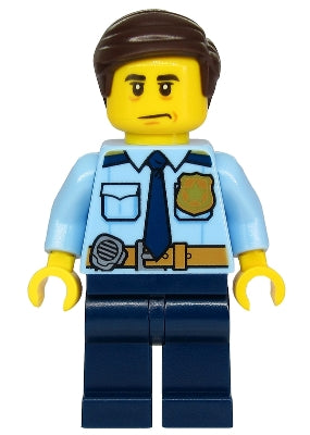 Preowned LEGO® Minifigure – Town cty1137 Police Officer Tom Bennett