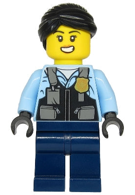 Preowned LEGO® Minifigure – Town cty1141 Police Officer Rooky Partnur