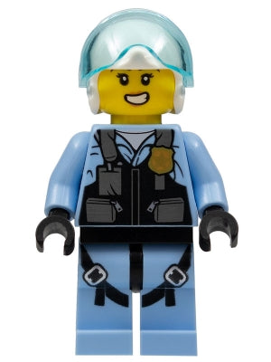 LEGO® Minifigure Town cty1208 Police Officer Rooky Partnur Jet Pilot