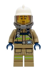 Preowned LEGO® Minifigure – Town cty1253 Fire Fighter Bob
