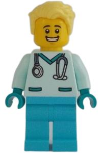 Preowned LEGO® Minifigure – Town cty1345 Dr. Spetzel