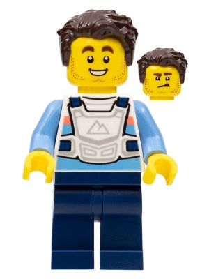 Preowned LEGO® Minifigure – Town cty1488 Harl Hubbs Stuntz Crew