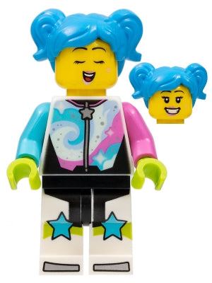 Preowned LEGO® Minifigure – Town cty1489 Poppy Starr Stuntz Driver