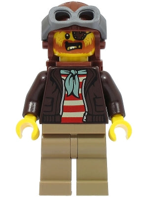 LEGO® Minifigure Town cty1499 Chuck D. Goldberg Stuntz Driver