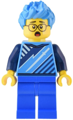 LEGO® Minifigure Town cty1541 Gaming Tournament Participant Male Dark Azure T-Sh