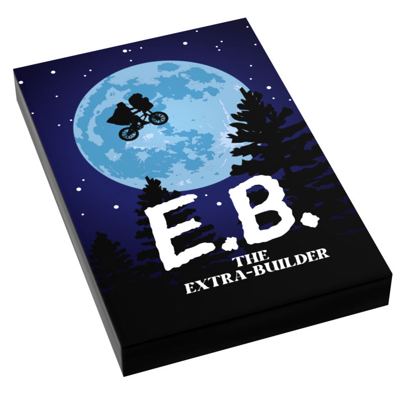 E.B. Extra-Builder Movie Cover (2x3 Tile) - B3 Customs