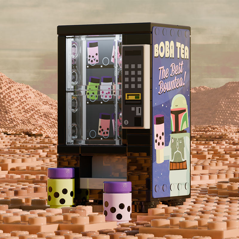 Boba Tea Vending Machine Building Set