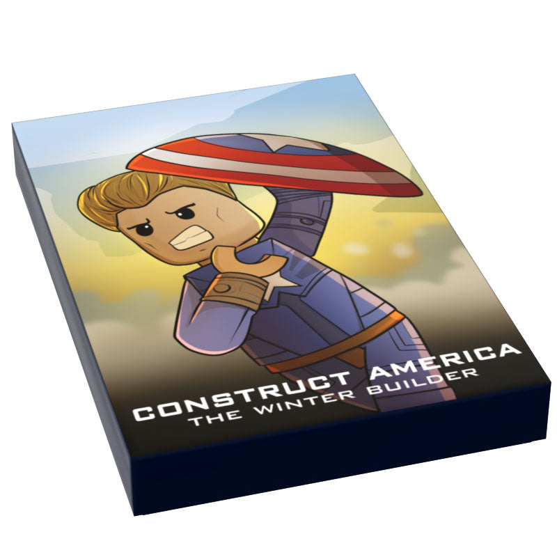 Construct America: Winter Soldier Movie Cover (2x3 Tile) - B3 Customs