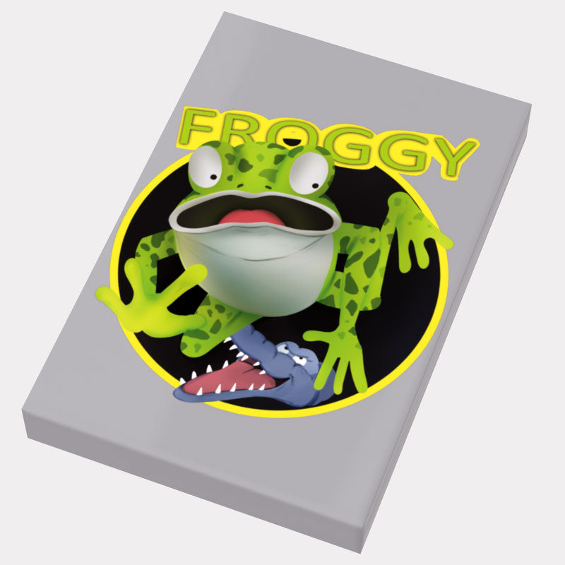 Froggy Video Game Cover (2x3 Tile) - B3 Customs