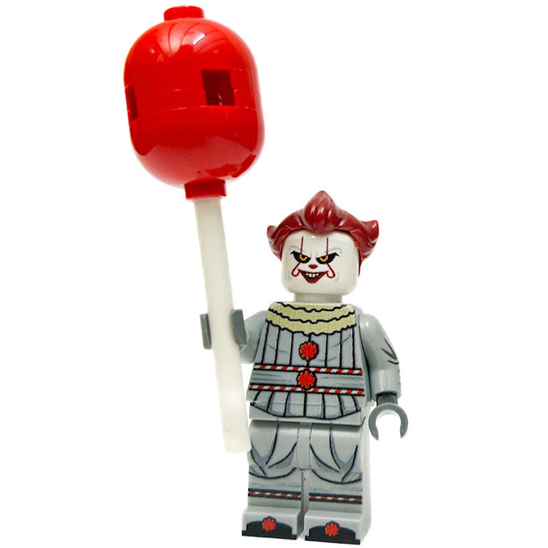 Brickshow Shop Custom LEGO® Minifigure – Pennywise Custom Collectible