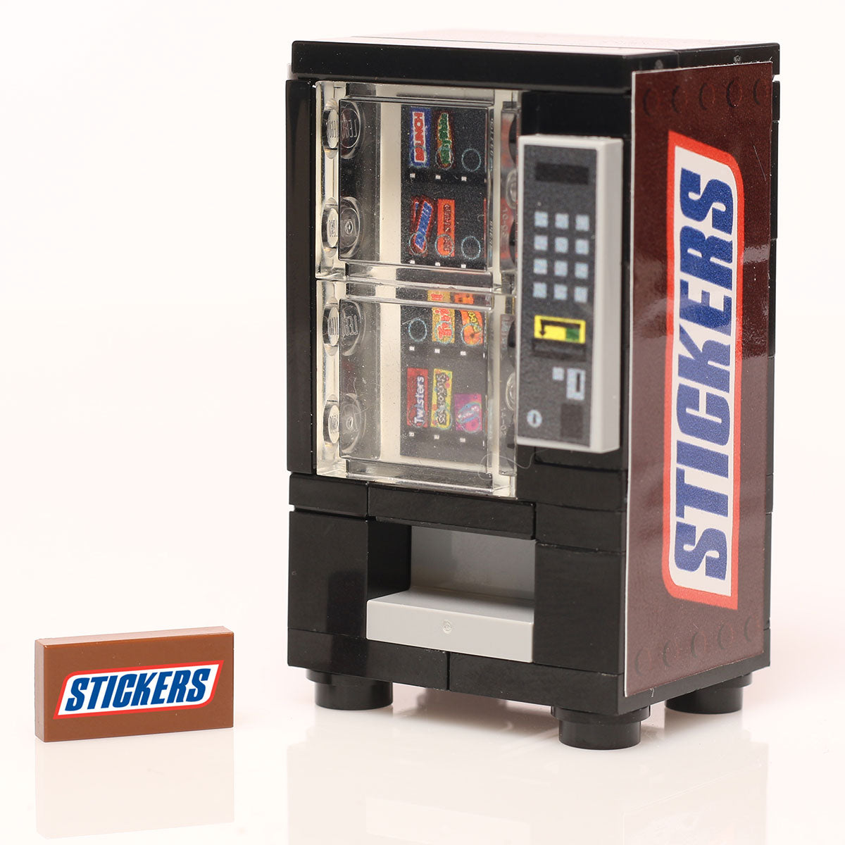 Brickshow Shop Stickers - B3 Customs Candy Bar Vending Machine Building Kit