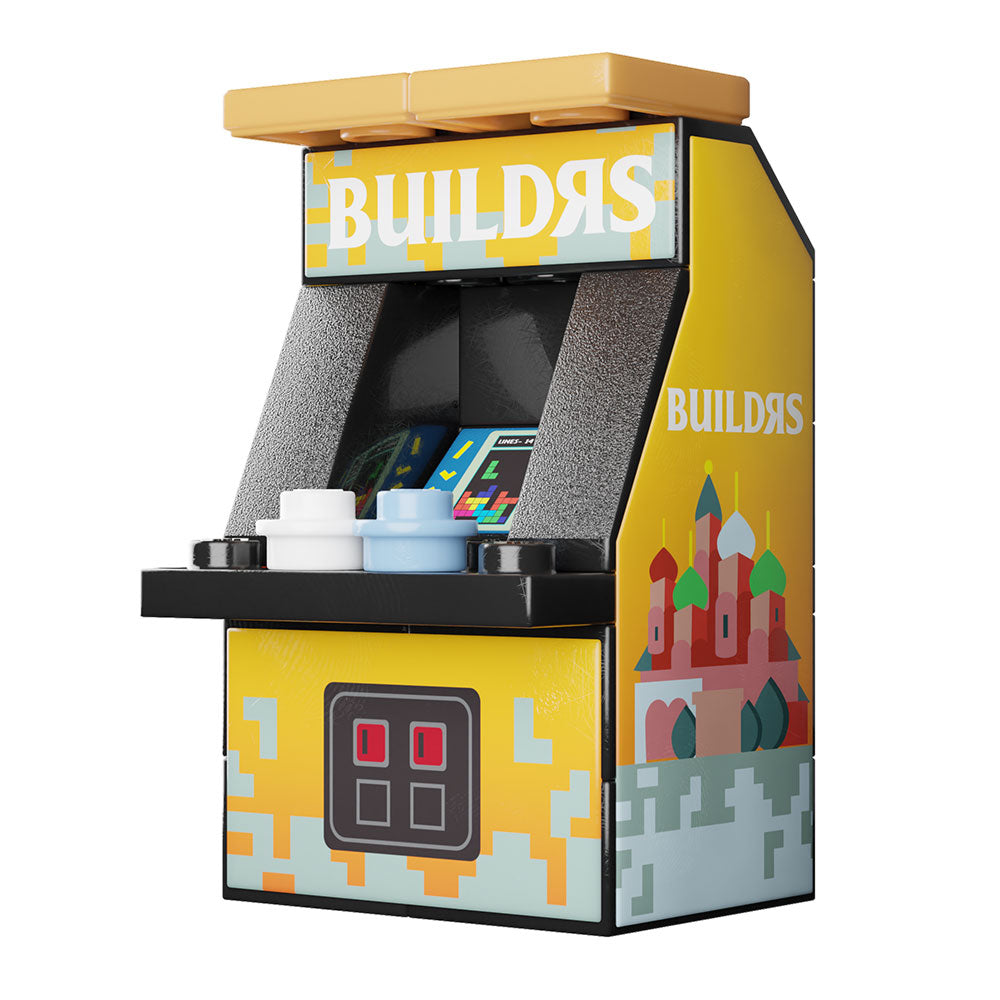 B3 Customs BUILDᴙS Arcade Machine Building Set made using LEGO parts