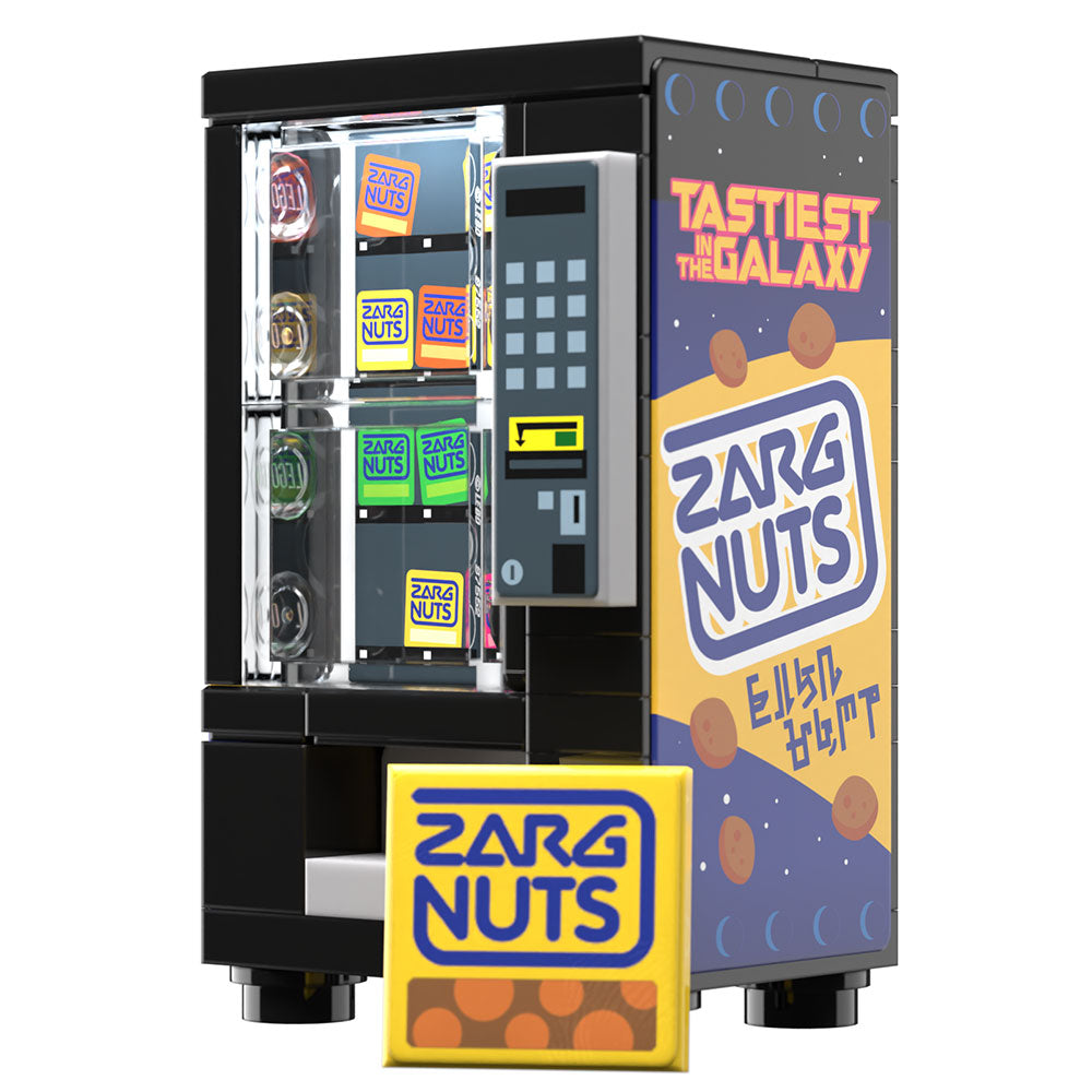 Brickshow Shop B3 Customs® Zarg Nuts Vending Machine Building Set Building Kit