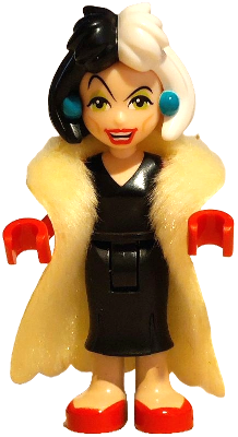 Preowned LEGO® Minifigure – Disney dis180 (Cruella De Vil - Mini Doll)
