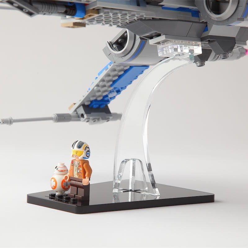 LEGO® Display – Tricked Out Bricks Classic 15 Stand Black