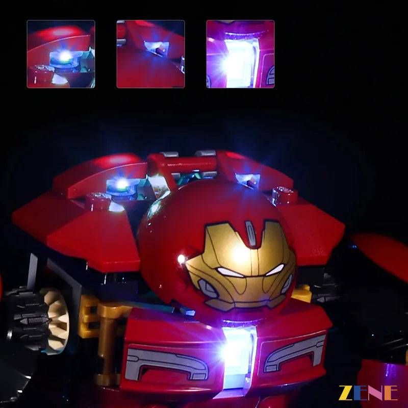 LEGO Light Kit for The Hulkbuster Smash Up 76104