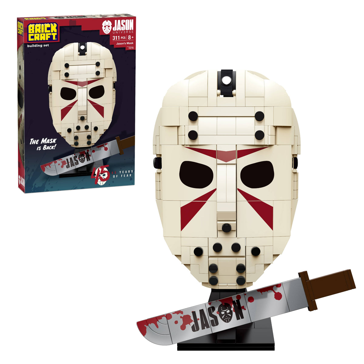 Jason's Mask Horror Building Set 311pc