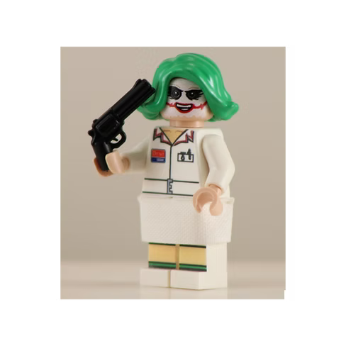 JOKESTER NURSE DK Custom Printed on LEGO® Minifigure