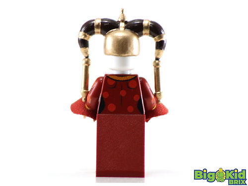 Big Kid Brix Custom LEGO® Minifigure – QUEEN AMIDALA Dark Red Collectible