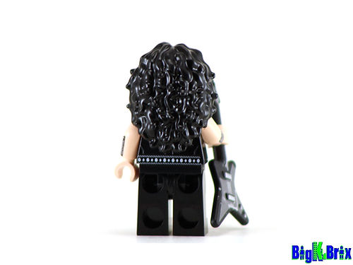 Big Kid Brix Custom LEGO® Minifigure – KISS PAUL STANLEY GUITARIST Collectible