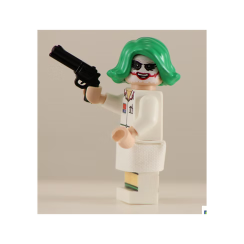 JOKESTER NURSE DK Custom Printed on LEGO® Minifigure