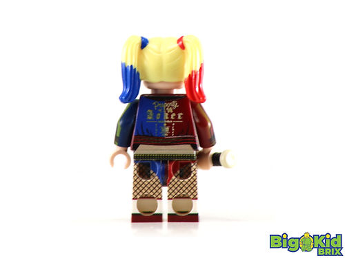 Big Kid Brix Custom LEGO® Minifigure – HARLEY QUINN SS Collectible