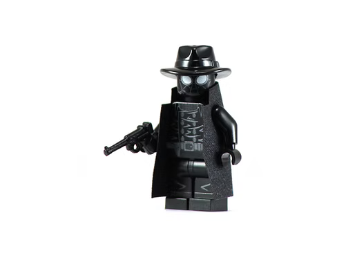 SPIDER FIGHTER NOIR Custom Printed on LEGO® Minifigure