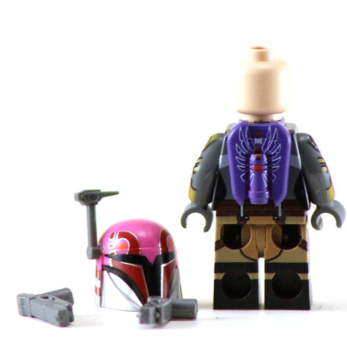 Big Kid Brix Custom LEGO® Minifigure – SABINE REN MANDALORIAN Collectible