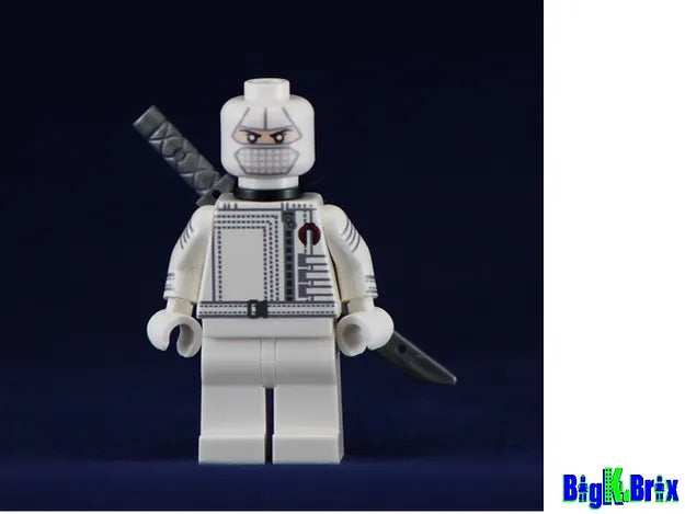 Big Kid Brix Custom LEGO® Minifigure – STORM SHADOW GI Joe Collectible